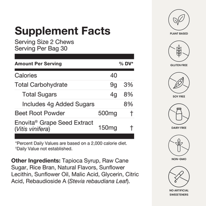 SuperBeets® Heart Chews